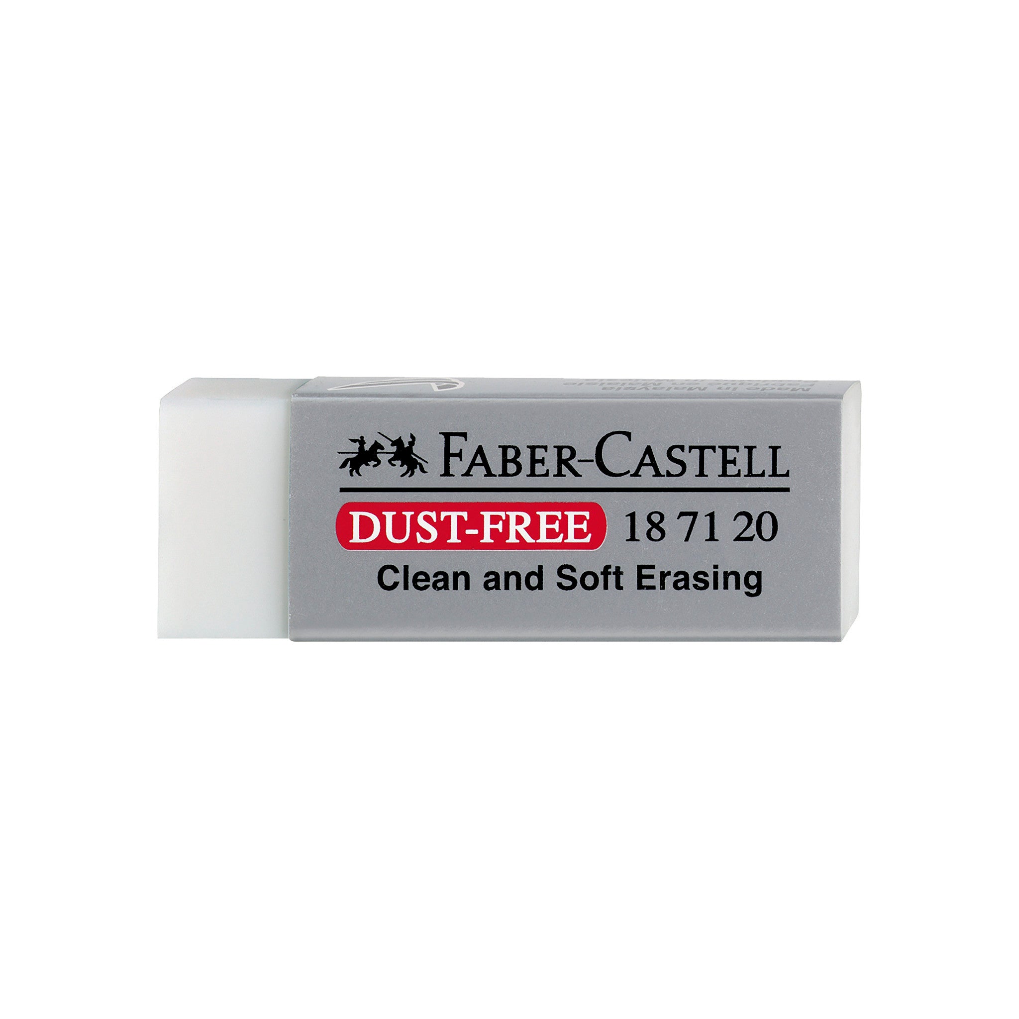 Faber Castell Dust Free Vinyl Erasers 2 Pack